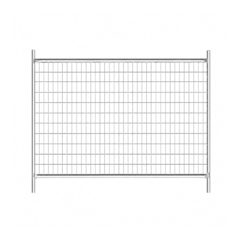 Heavy-duty temporary fence