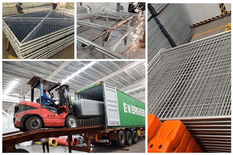 Factory delivery and loading