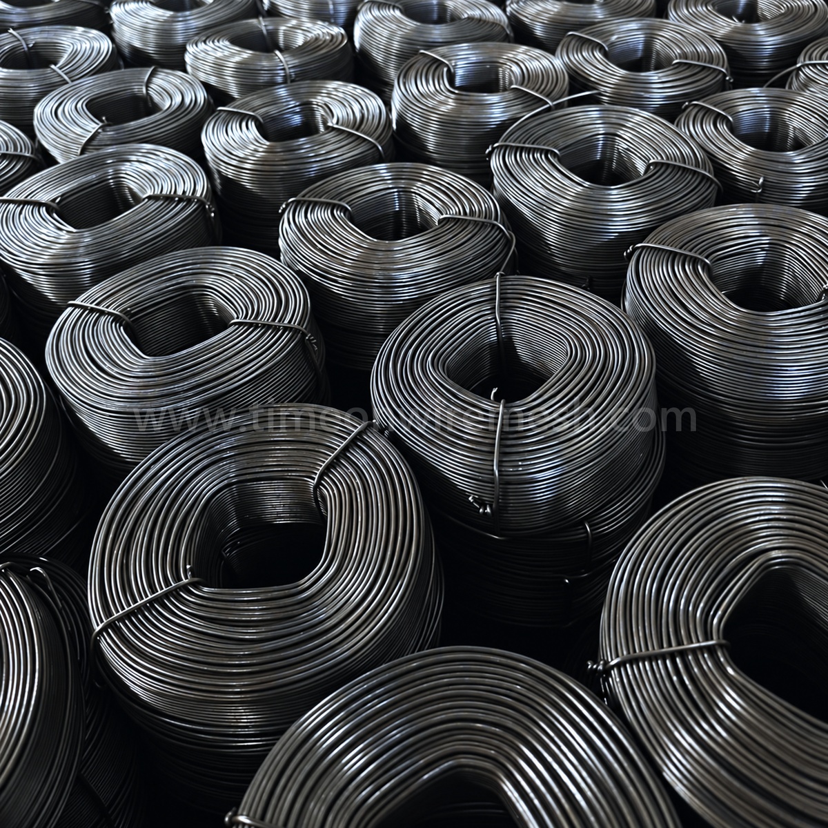 Black annealed wire coils